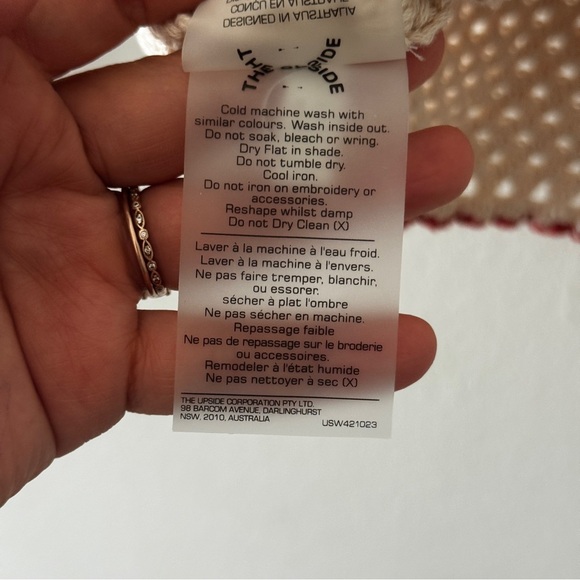 The Upside crochet top bottom up size XS - Picture 8 of 11